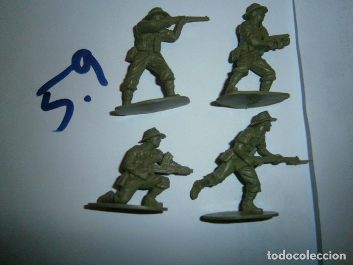 Figure di Gomma e PVC: ANTIGUO LOTE DE SOLDADOS MILITARES