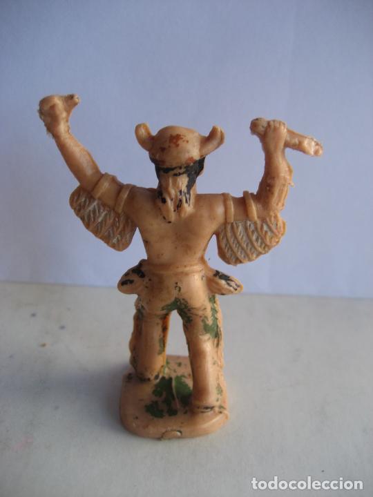 Figuras de goma y PVC: Indio de Reamsa. N&ordm; 70. Plastico - Foto 2