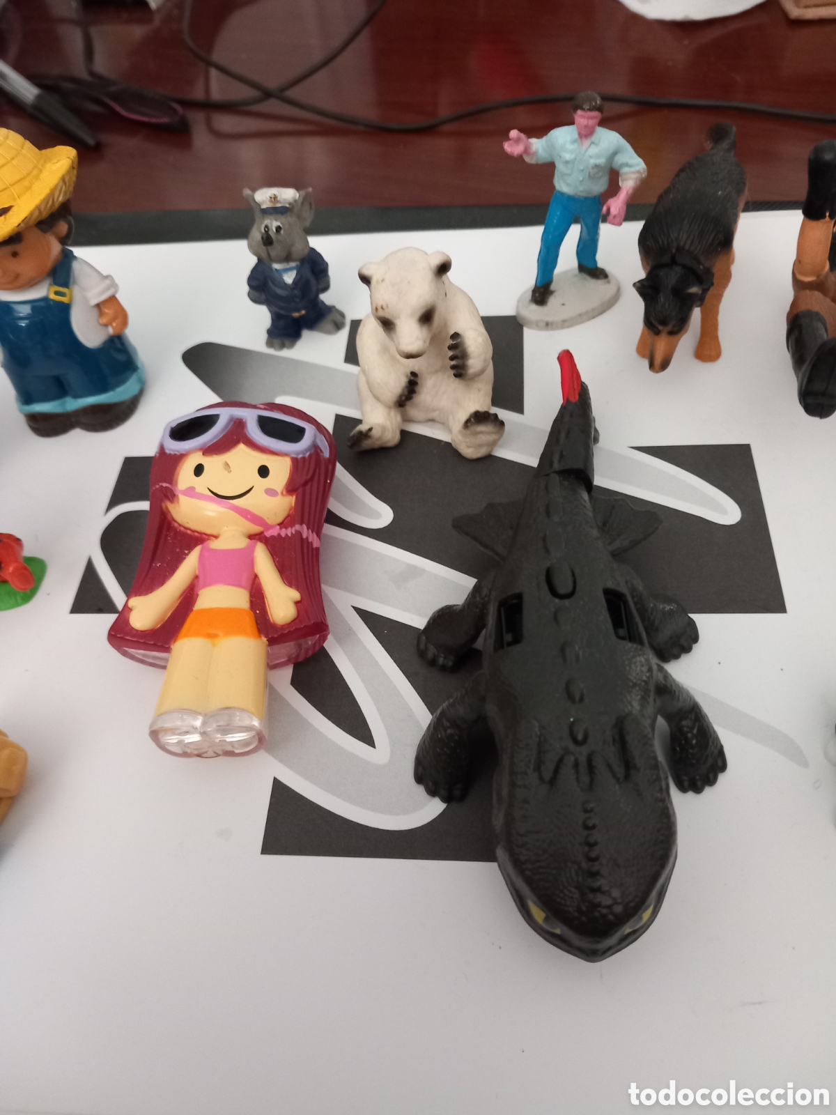 Figuras de goma y PVC: Lote de mu&ntilde;ecos - Foto 3