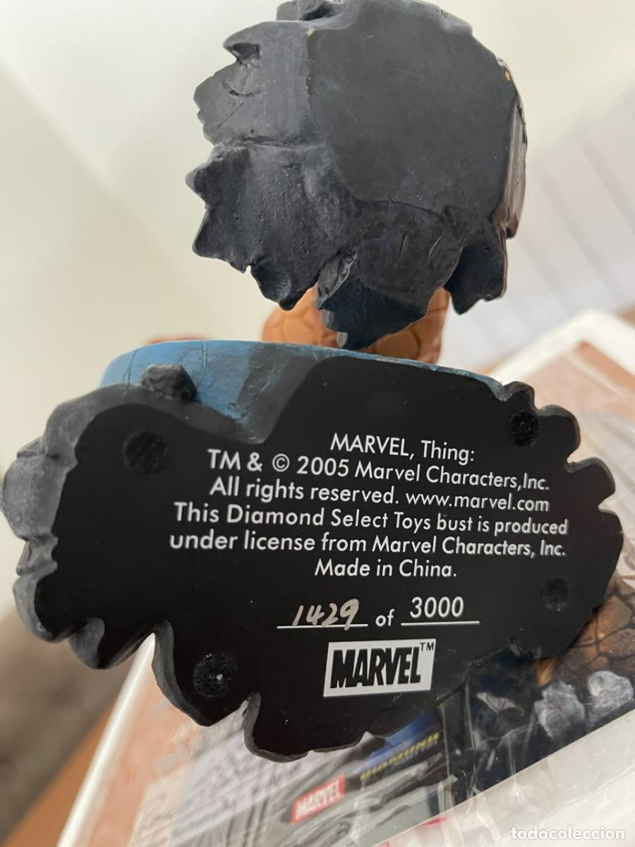 Figuras de goma y PVC: FANTASTIC FOUR - LA COSA - FIGURA BUSTO - Foto 3