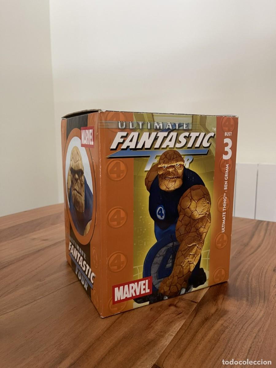 Figuras de goma y PVC: FANTASTIC FOUR - LA COSA - FIGURA BUSTO - Foto 5