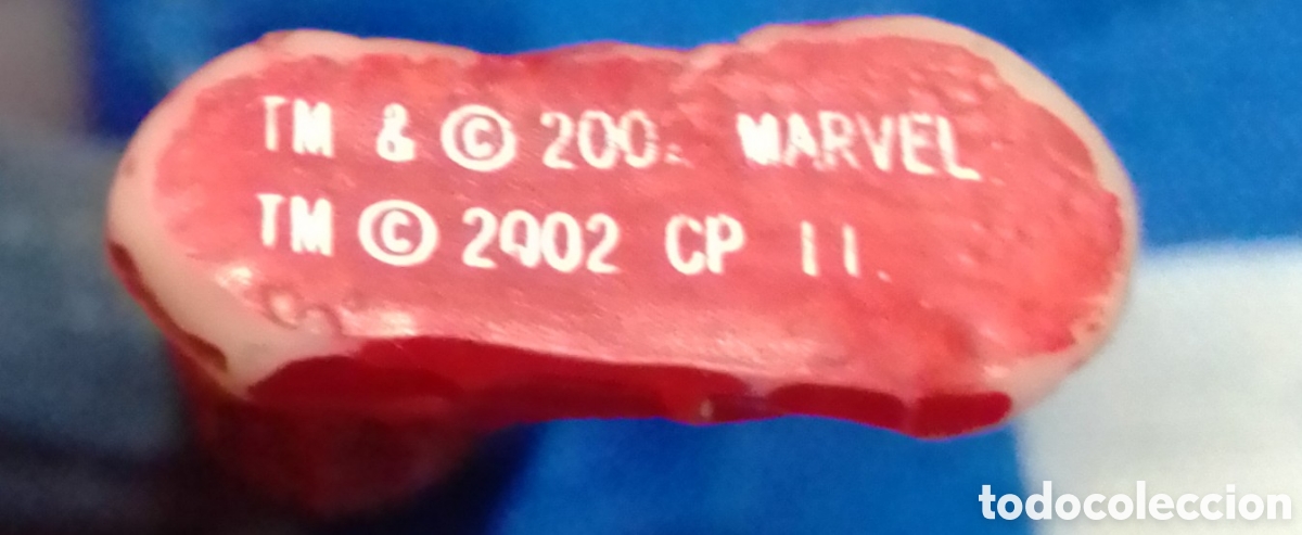 Figuras de goma y PVC: MU&Ntilde;ECO SPIDERMAN. MARVEL 2002. - Foto 3