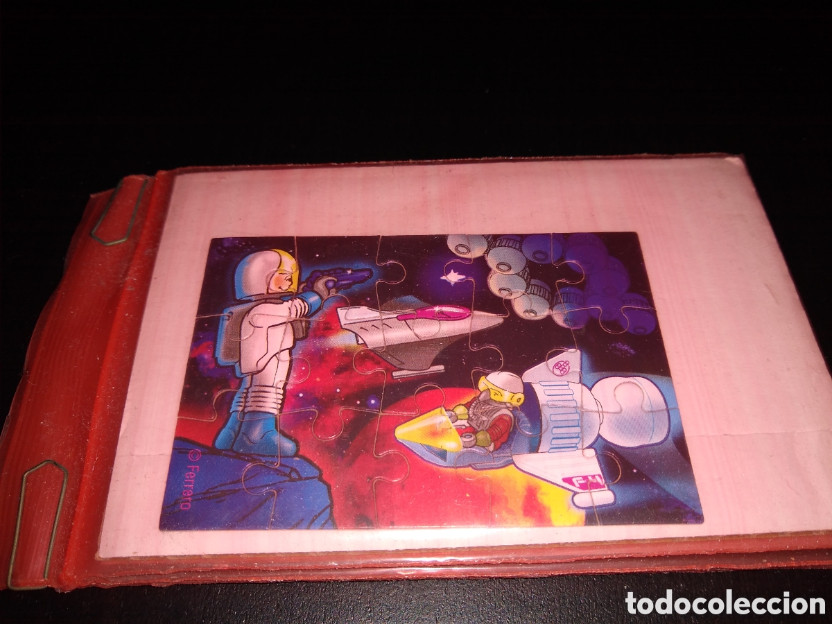 Figurines en Caoutchouc et PVC: Kinder Ferrero 427 puzzle 4 puzzles m&aacute;s 4 BPZ en bolsa con cart&oacute;n