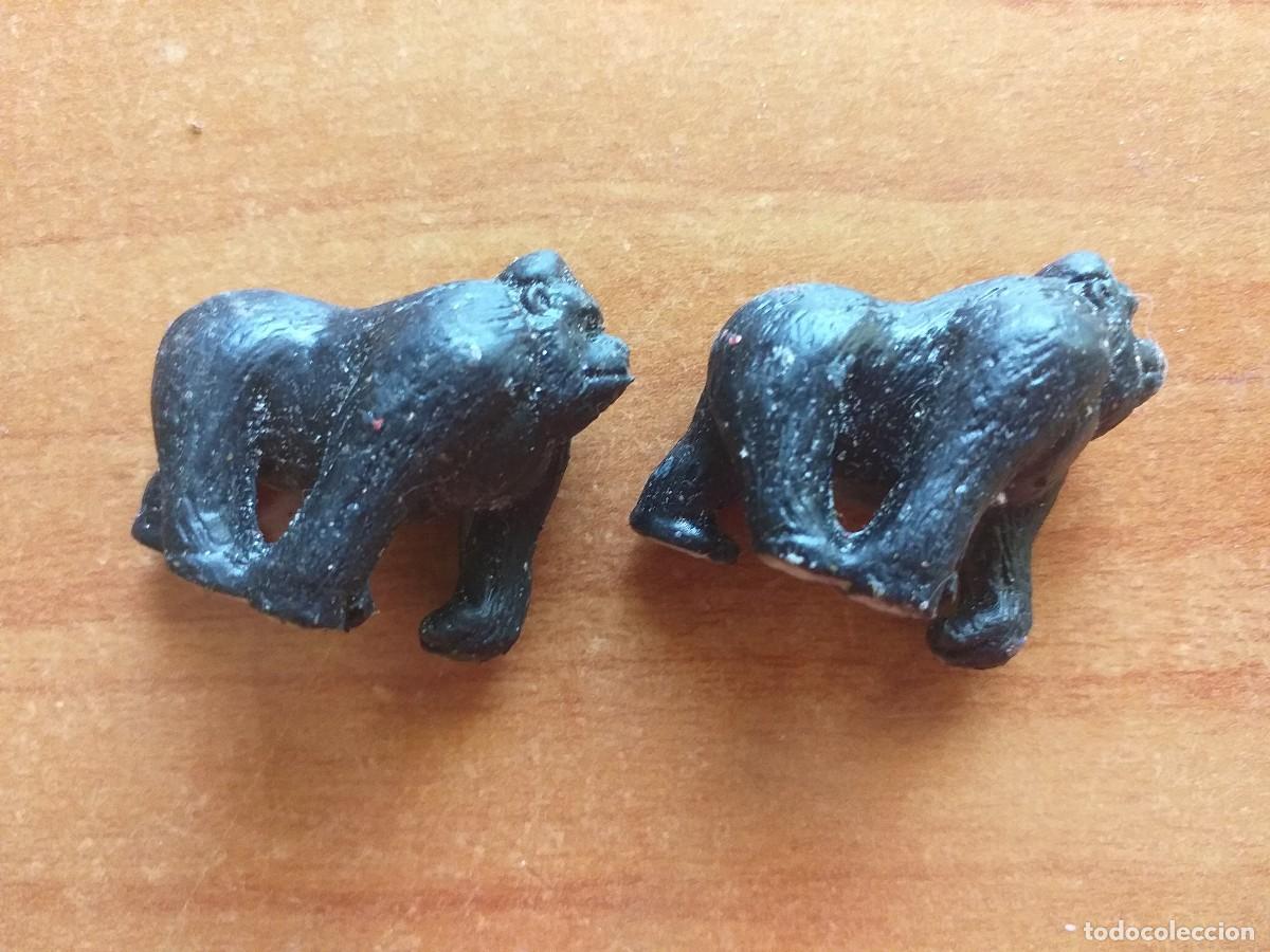 Figuras de goma y PVC: DOS GORILAS - MONTAPLEX - Foto 1