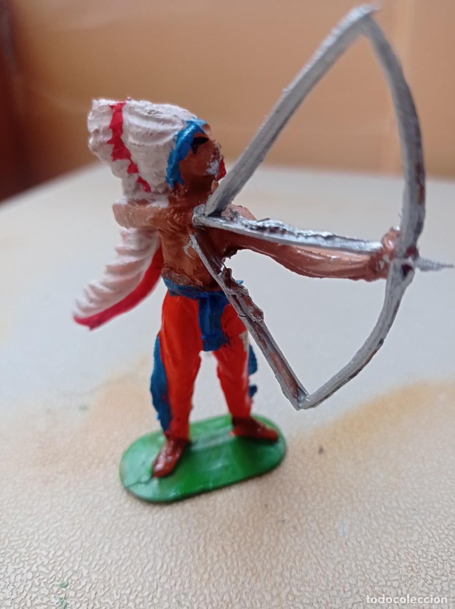 Figuras de goma y PVC: Indio de jecsan - Foto 1