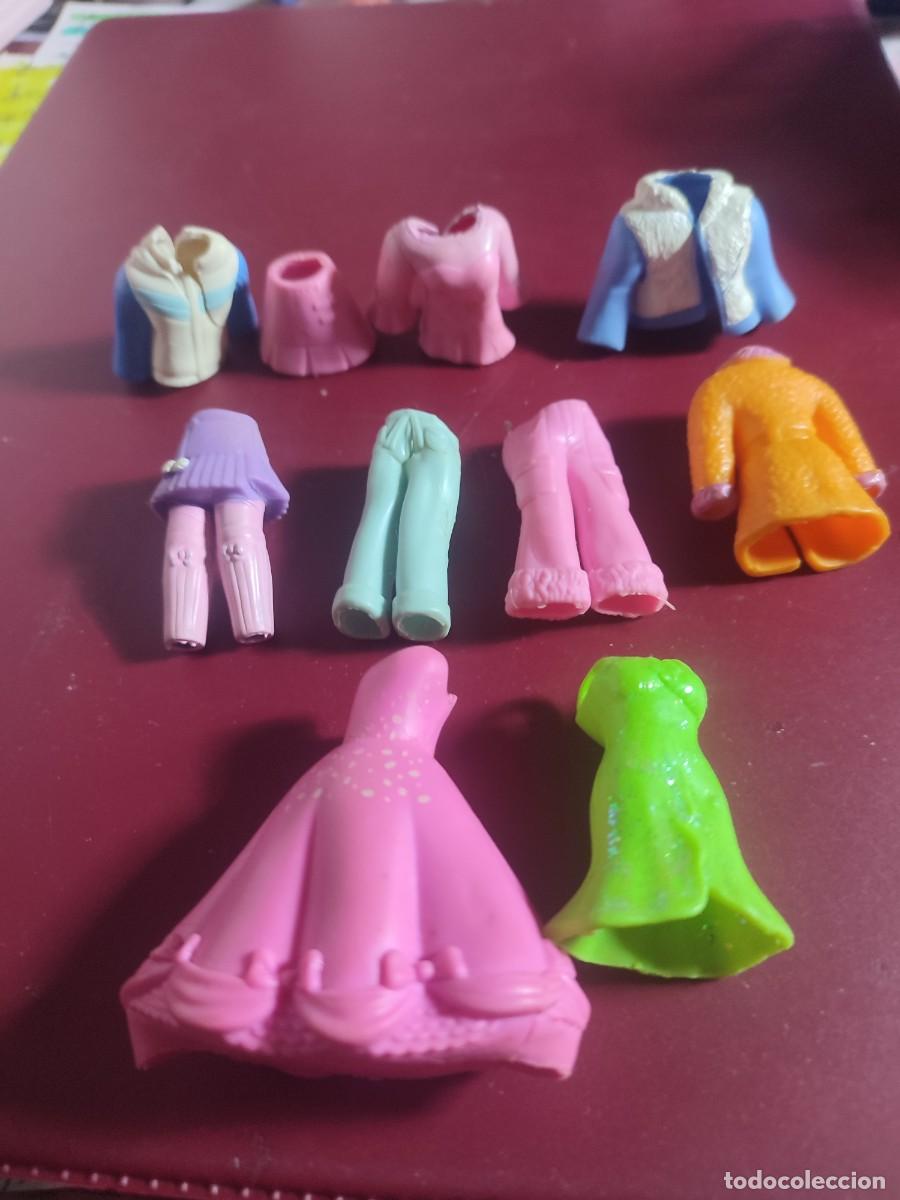 Figuras de Goma y PVC: 10 pzas accesorios para mu&ntilde;ecas Polly pocket o similar lo que ves en la foto