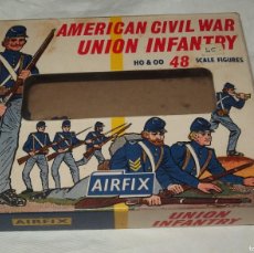 Figuras de Goma y PVC: AIRFIX AMERICAN CIVIL WAR UNION INFANTRY,CAJA ORIGINAL,AÑO 1962
