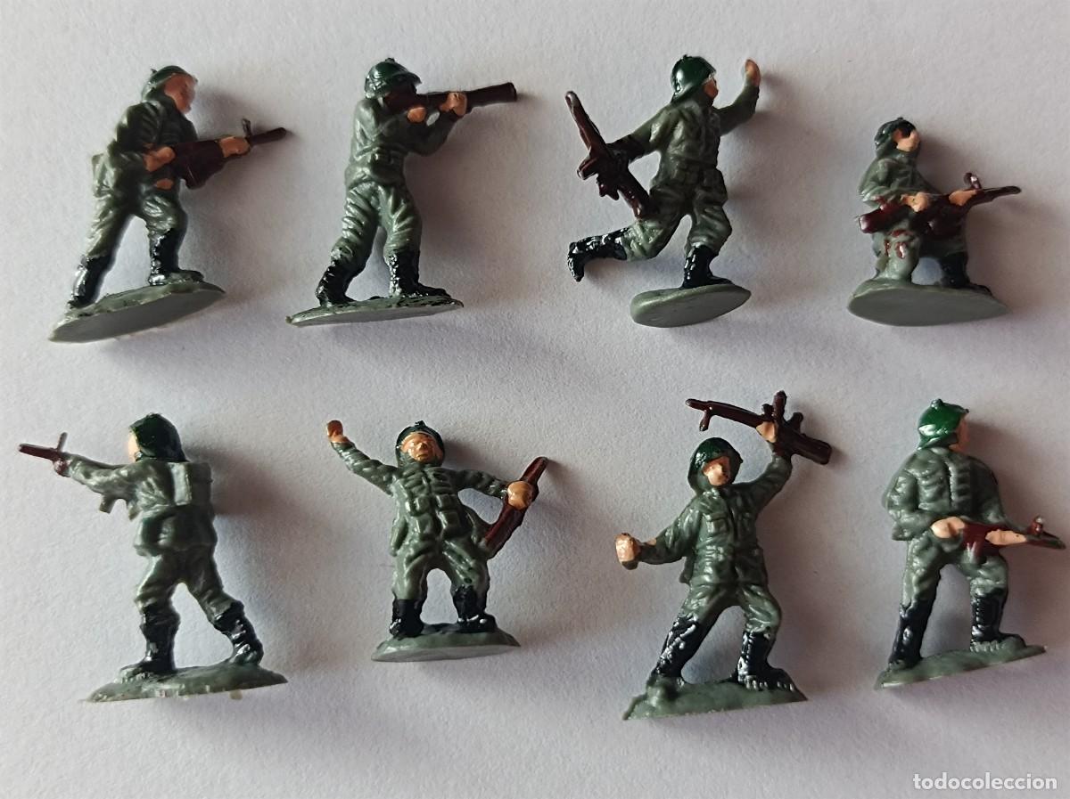 Figuras de goma y PVC: MICRO MINIATURAS EKO INFANTER&Iacute;A SUIZA SERIE 4508