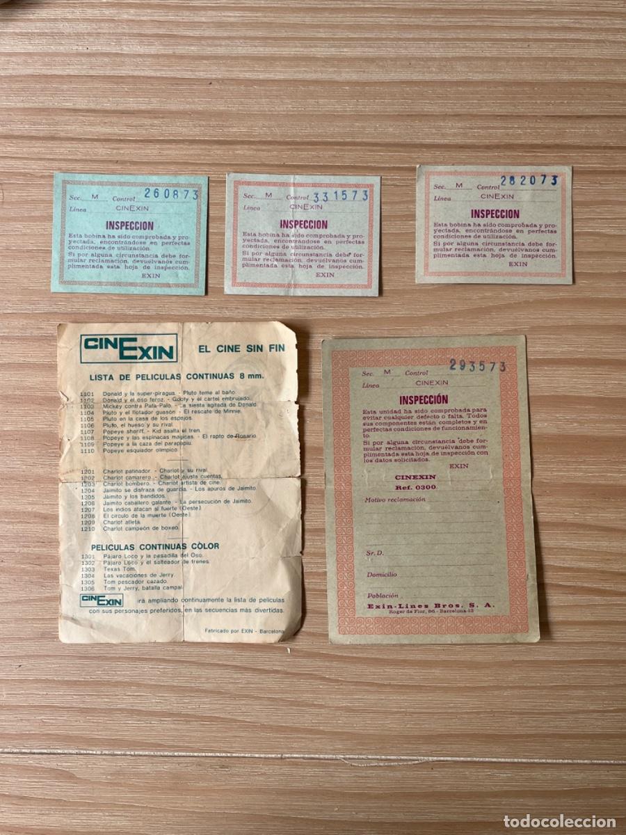 Figuras de goma y PVC: B2. LOTE EXIN PAPELES - Foto 1