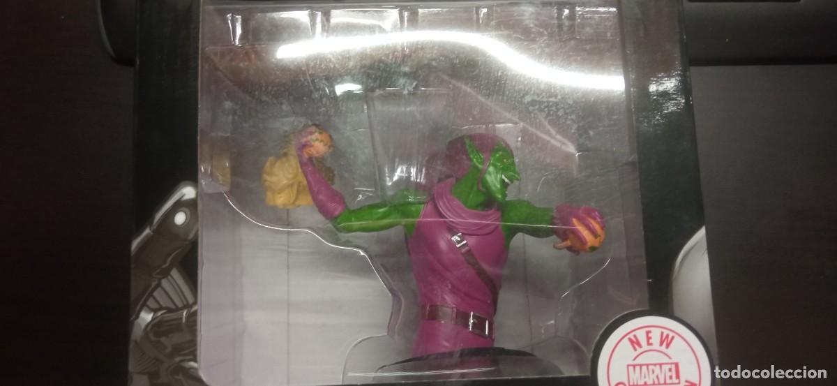 Gummi- und PVC-Figuren: Figura Busto Marvel. Colección Planeta de Agostini. Duende Verde