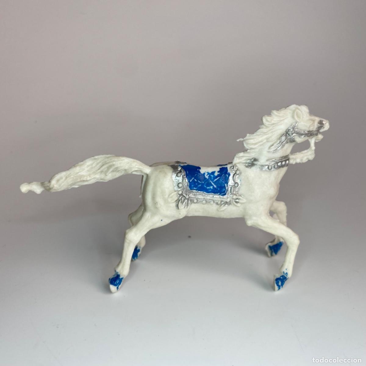 Figuras de goma y PVC: Caballo blanco e Indio de Reigon - Foto 4