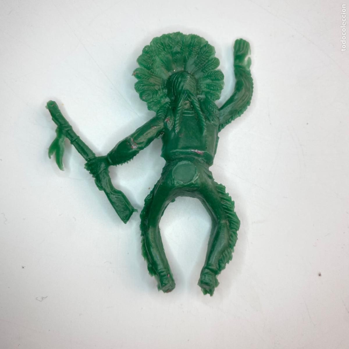 Figuras de goma y PVC: Caballo blanco e Indio de Reigon - Foto 6
