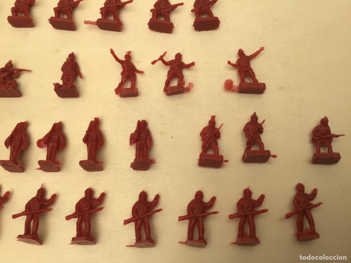 Figuras de goma y PVC: Montaplex comando ruso granate + tanque - Foto 4