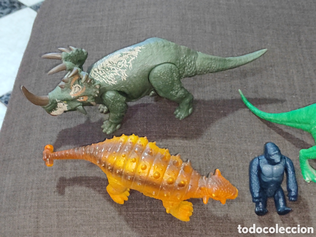 Figuras de goma y PVC: LOTE FIGURAS DINOSAURIOS - Foto 2