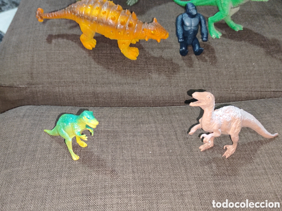 Figuras de goma y PVC: LOTE FIGURAS DINOSAURIOS - Foto 4