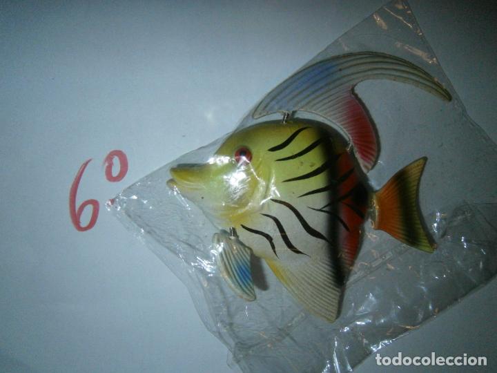 Gummi- und PVC-Figuren: ANTIGUA FIGURA PEZ TROPICAL EN RELIEVE CON IMAN NUEVO EN BLISTER