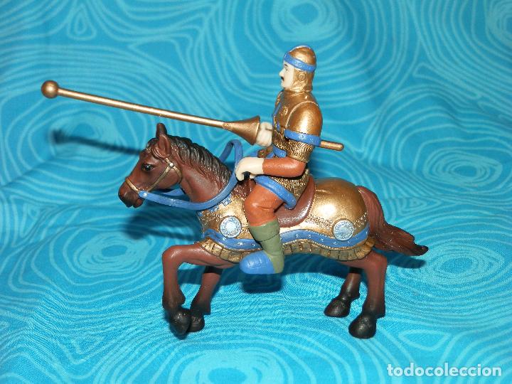 Gummi- und PVC-Figuren: FIGURA PVC SOLDADO A CABALLO CON LANZA
