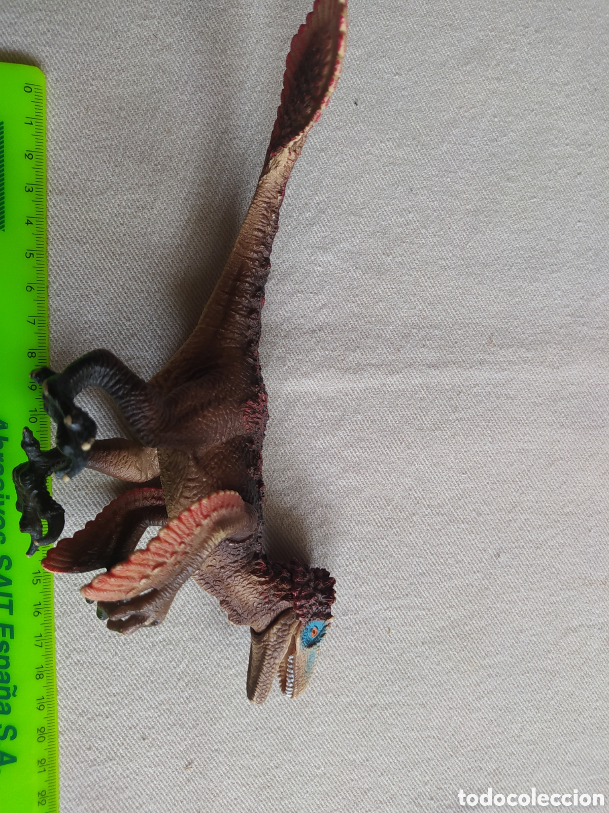 Figuras de goma y PVC: Figura Dinosaurio Utharaptor Schleich - Foto 2
