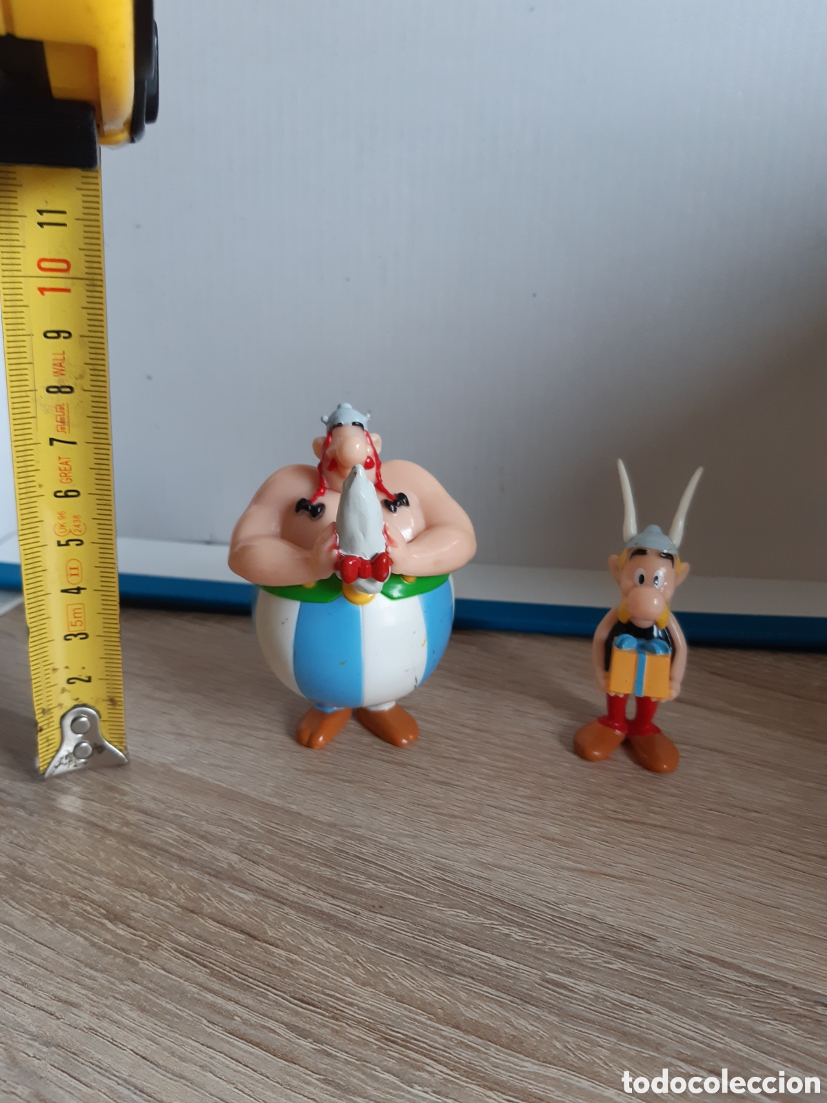 Figuras de goma Kinder: Kinder Sorpresa Maxi Asterix y Obelix - Foto 1