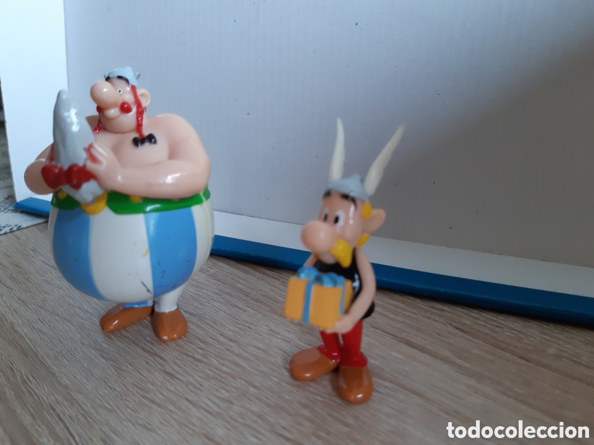 Figuras de goma Kinder: Kinder Sorpresa Maxi Asterix y Obelix - Foto 2