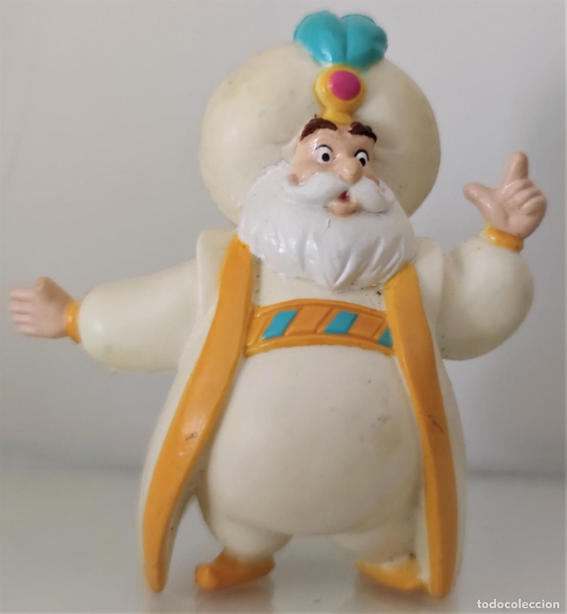 Figuras de Goma y PVC: 0102-3 FIGURITA PVC.ALADDIN.SULTAN.PADRE JASMINE.MATTEL.1992