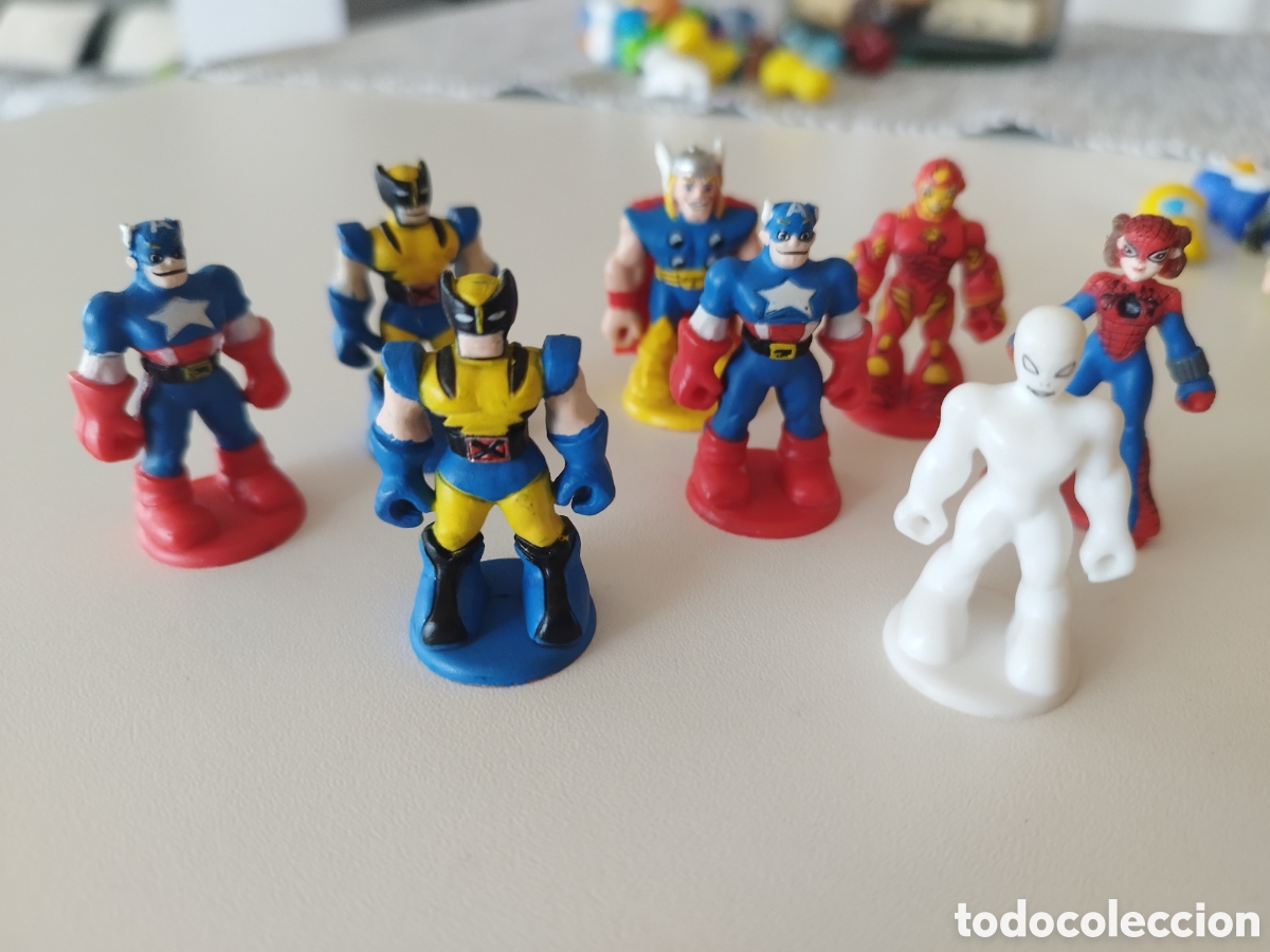 Figuras de goma y PVC: Figuras Superh&eacute;roes Marvel/DC - Foto 1