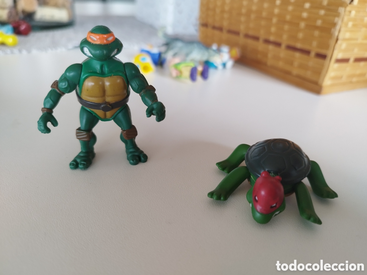 Figuras de goma y PVC: Figuras tortugas ninja - Foto 1