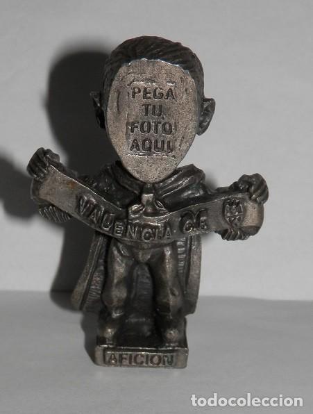 Rubber and PVC Figures: FIGURA DE METAL-AFICION VALENCIA CLUB DE FUTBOL