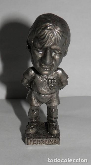 Figuras de goma y PVC: FIGURA DE METAL-FERREIRA -VALENCIA CLUB DE FUTBOL