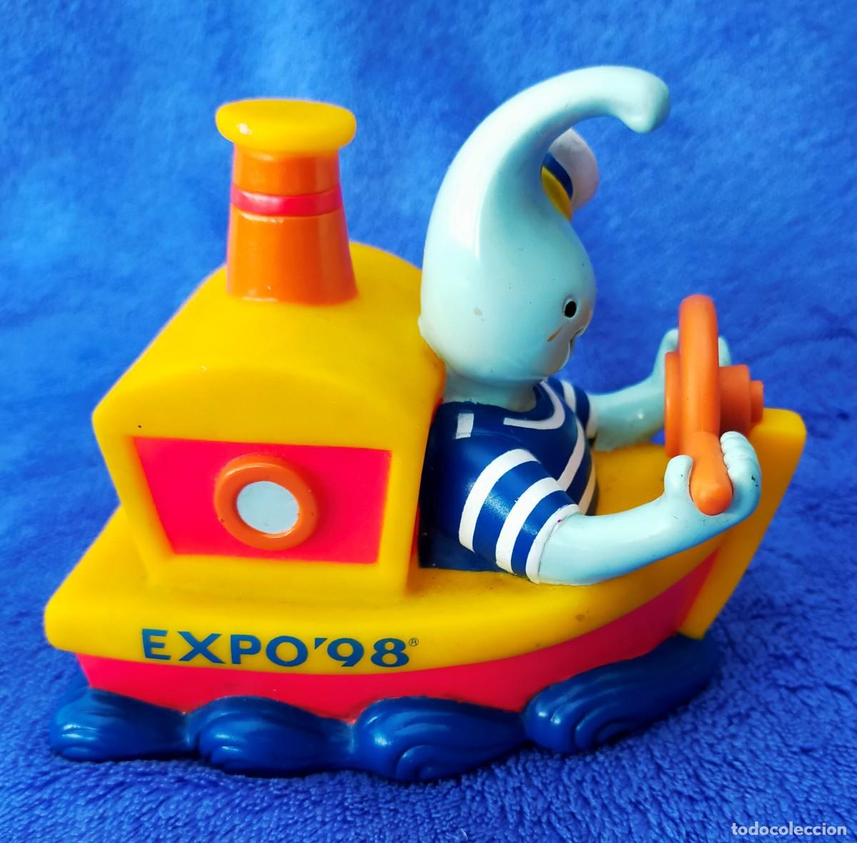 Figuras de goma y PVC: Mascota Expo 98. - Foto 2