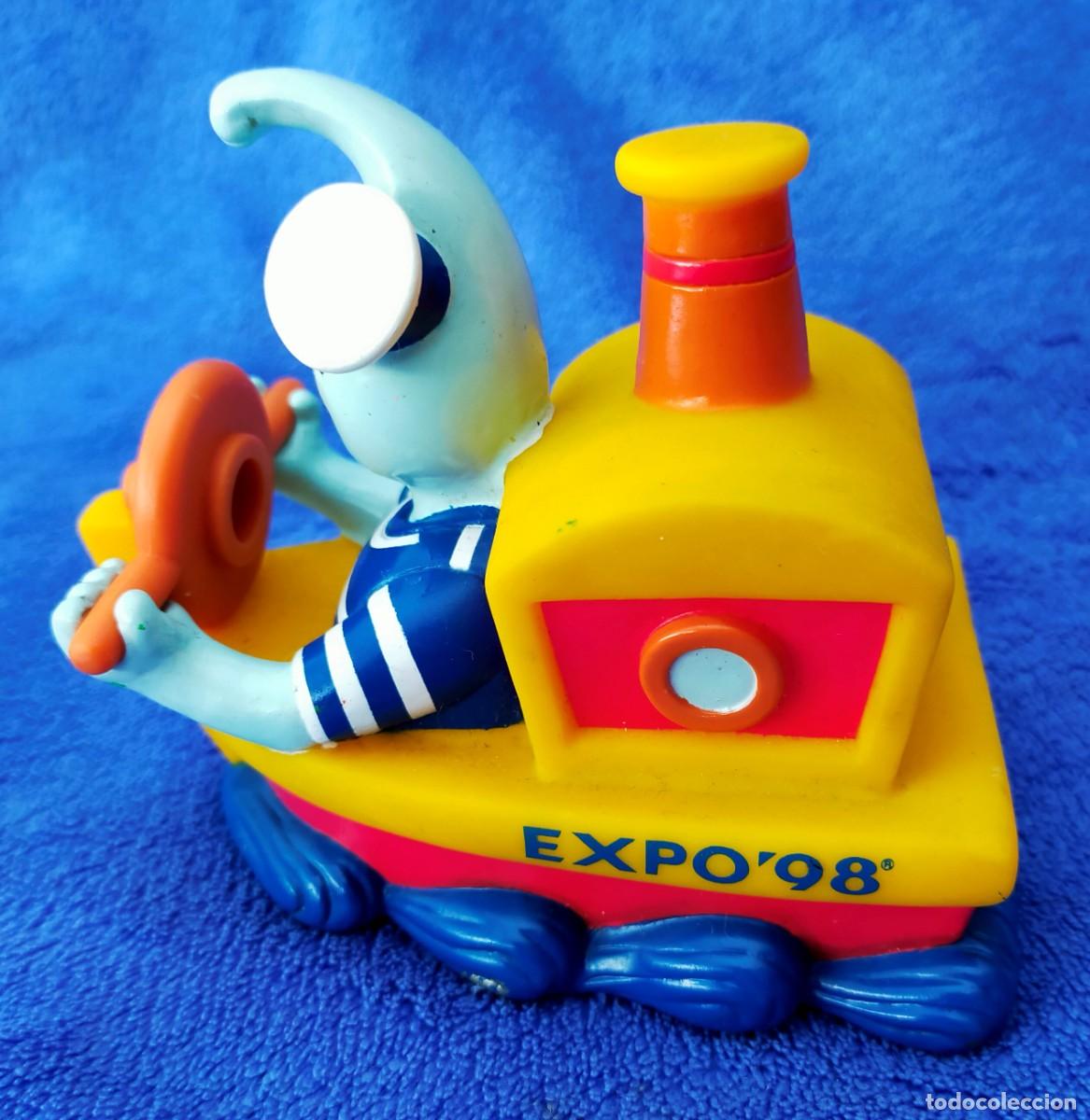 Figuras de goma y PVC: Mascota Expo 98. - Foto 3