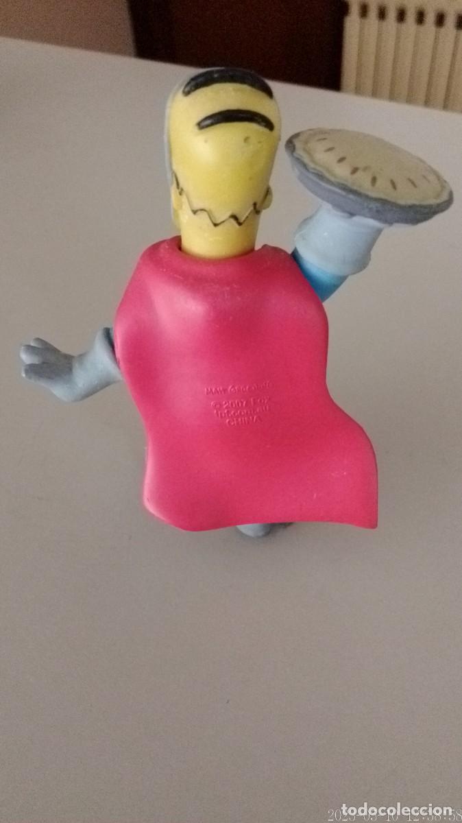 Figuras de goma y PVC: Figura de Los Simpson Homer Superheroe - Foto 2