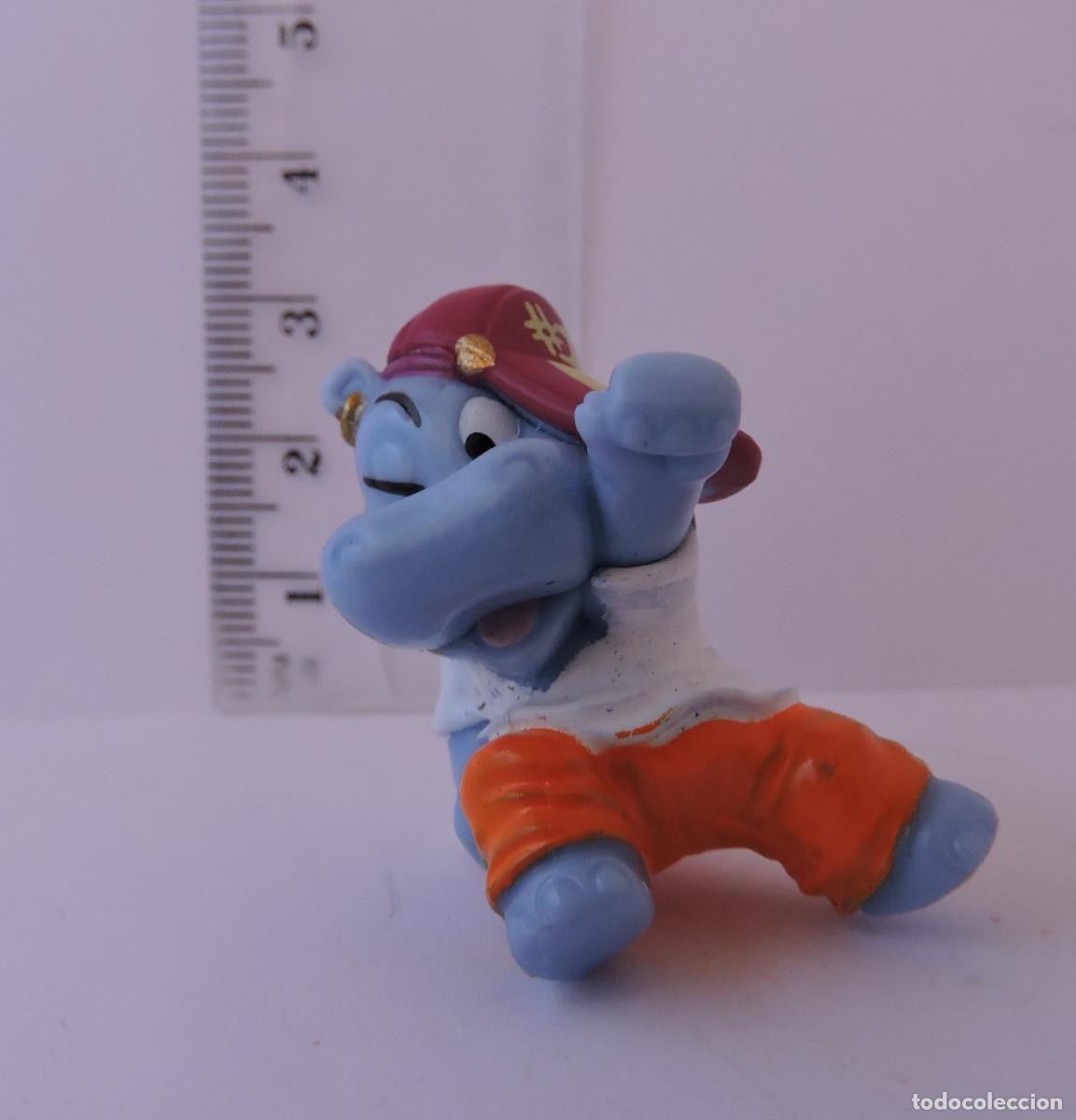 Figure di Gomma e PVC: FIGURA HAPPY HIPPO TALENT SHOW RAPERO, N.&ordm; 1, 3 CM ... L6902