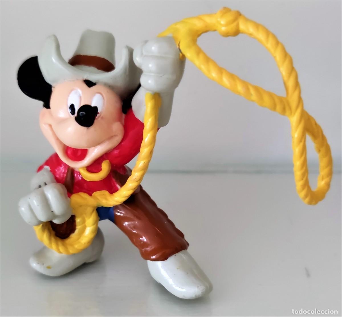 Figuras de goma y PVC: 0127-3 FIGURITA PVC.MICKEY MOUSE.VAQUERO.DISNEY.APPLAUSE.