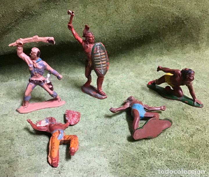 Figuras de goma y PVC: INDIOS Y VAQUEROS, A&Ntilde;OS 60 - Foto 2
