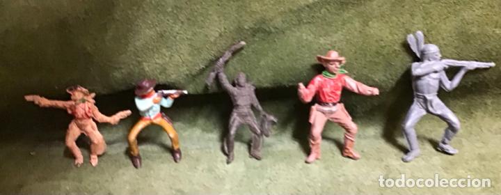 Figuras de goma y PVC: INDIOS Y VAQUEROS, A&Ntilde;OS 60 - Foto 6