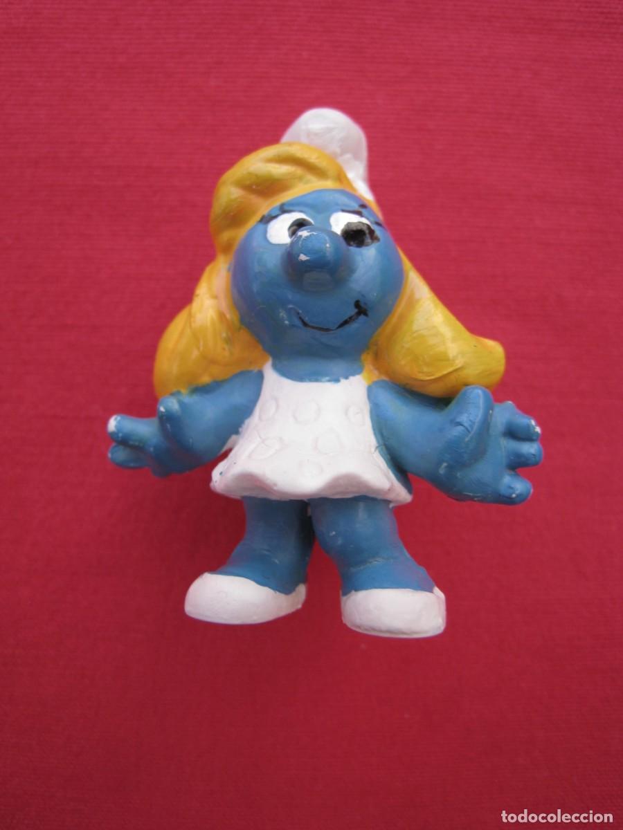 Figuras de goma y PVC: PITUFINA - PEYO. - Foto 5