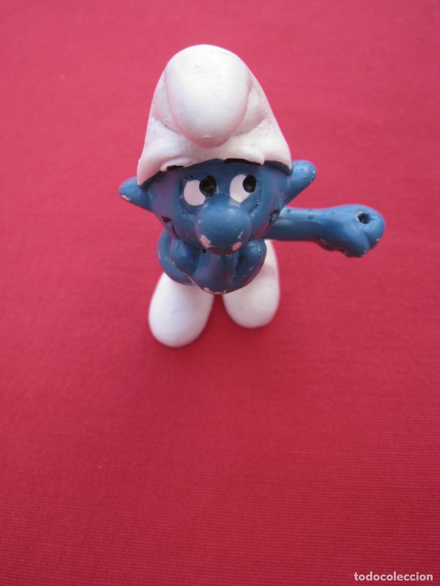 Figuras de goma y PVC: PITUFO SIN CARTEL - PEYO. - Foto 1