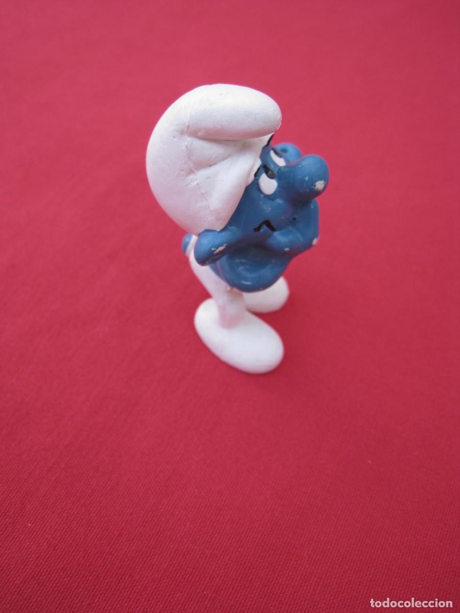 Figuras de goma y PVC: PITUFO SIN CARTEL - PEYO. - Foto 2