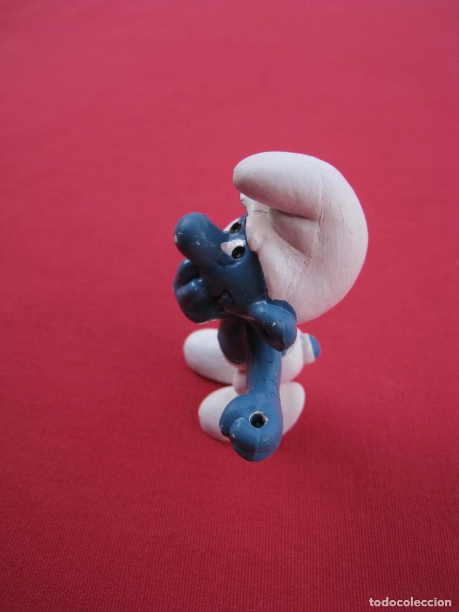 Figuras de goma y PVC: PITUFO SIN CARTEL - PEYO. - Foto 3