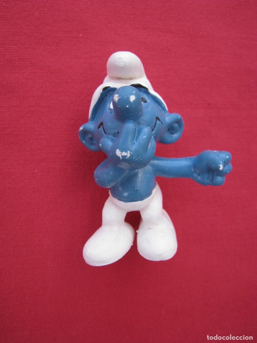 Figuras de goma y PVC: PITUFO SIN CARTEL - PEYO. - Foto 5