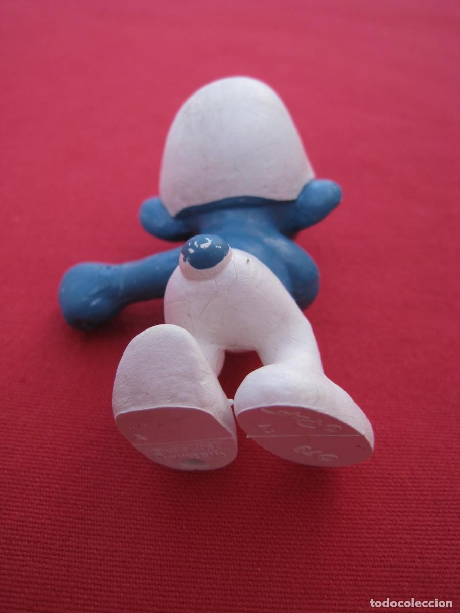 Figuras de goma y PVC: PITUFO SIN CARTEL - PEYO. - Foto 6