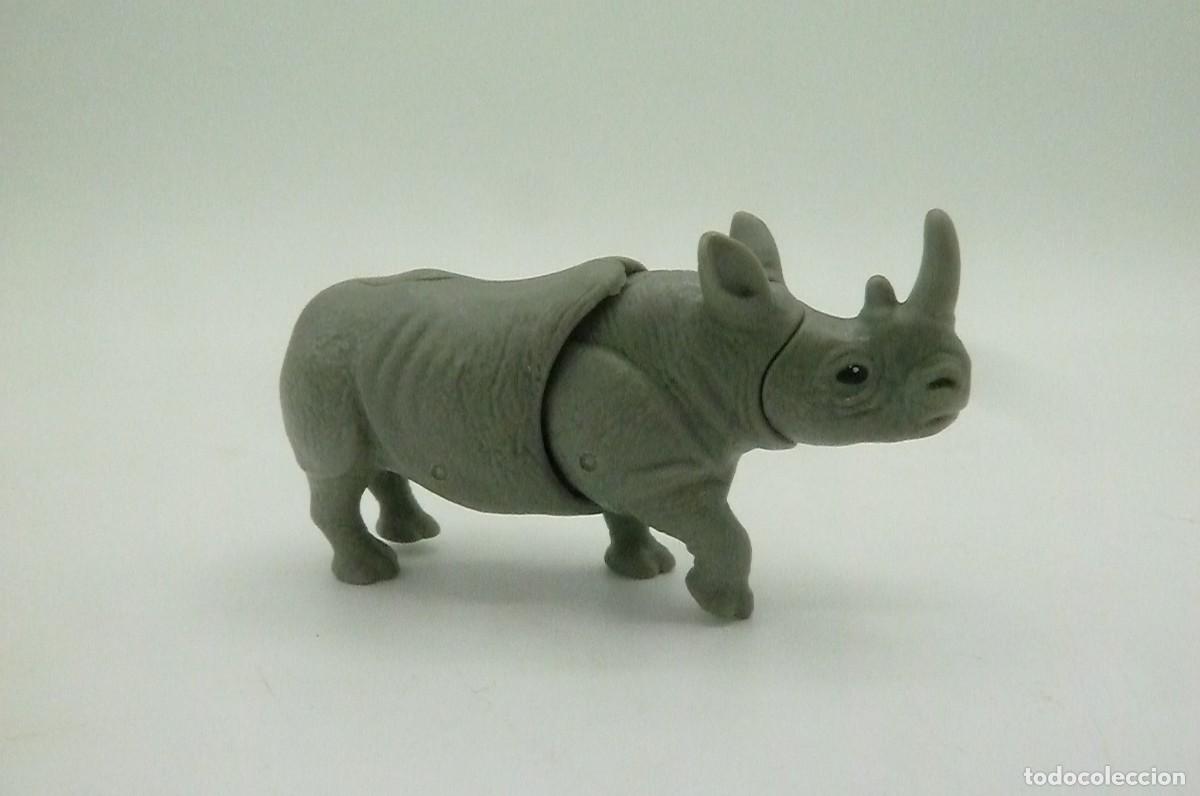 Figuras de goma Kinder: Rinoceronte Kinder sorpresa - Foto 1