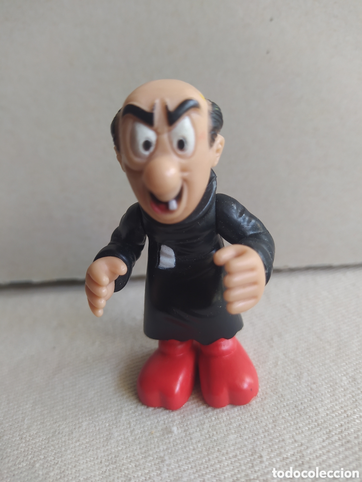 Figuras de goma y PVC: gargamel ( los pitufos) peyo 2009 - Foto 1