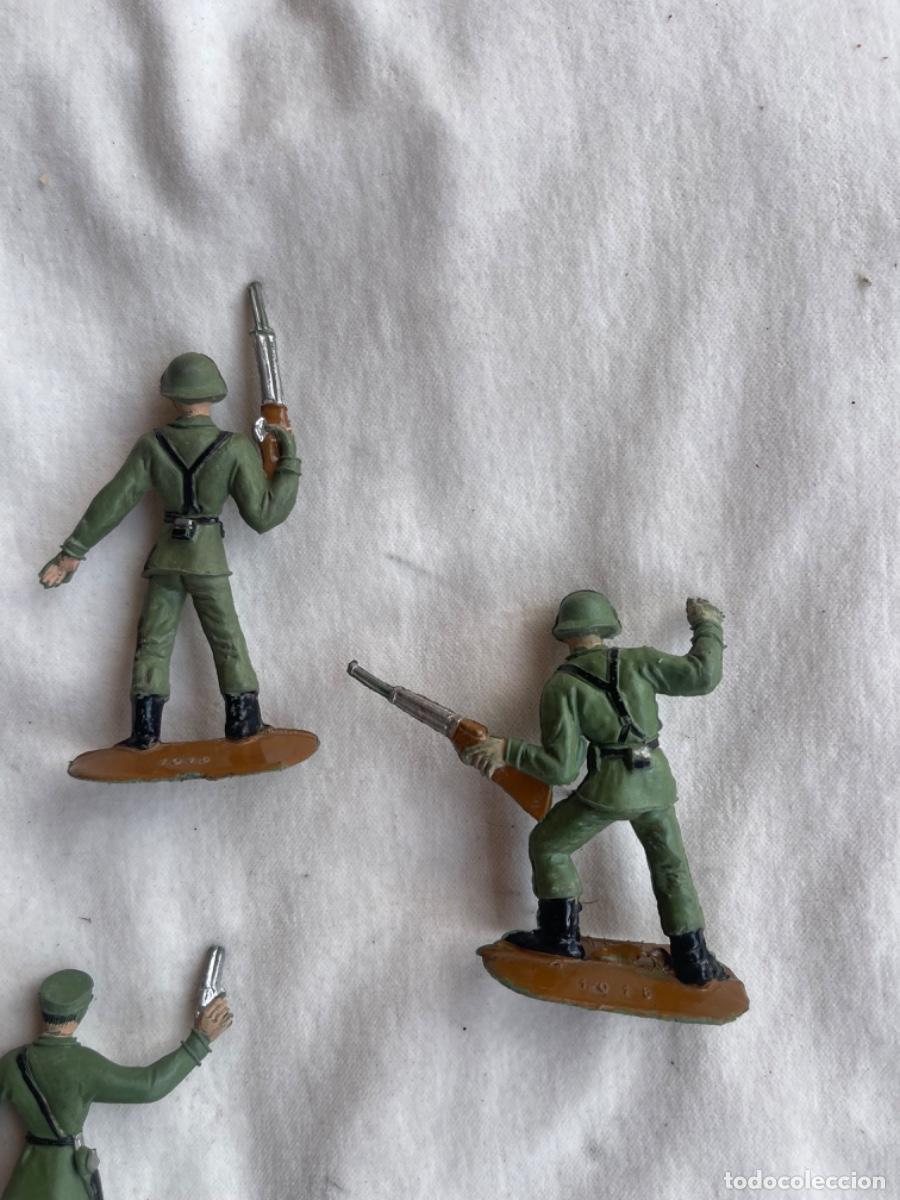 Figuras de goma y PVC: 5 soldados ejercito espa&ntilde;os comansi - Foto 3