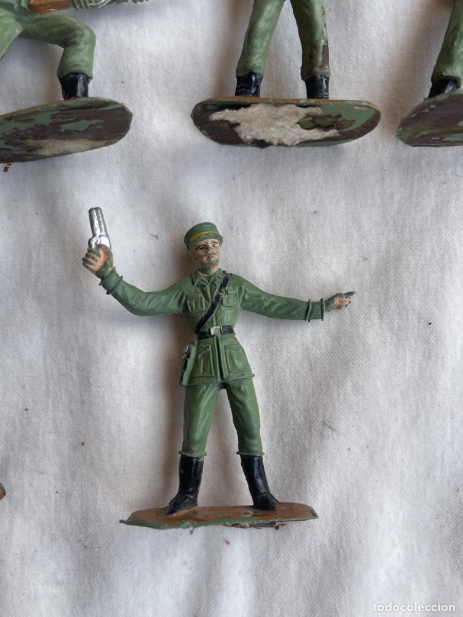 Figuras de goma y PVC: 5 soldados ejercito espa&ntilde;os comansi - Foto 6