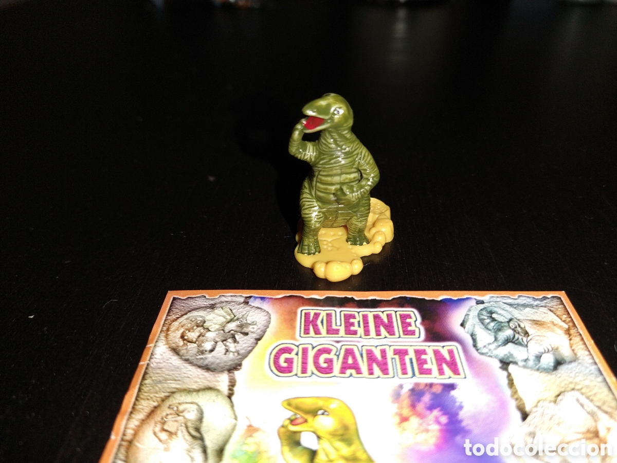 Figuras de Borracha e PVC: Kinder Ferrero 436A dinosaurios kleine gigantem 1fig + 1 bpz