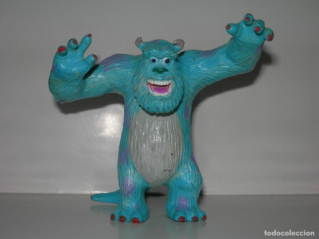 Figuras de goma y PVC: MU&Ntilde;ECO / FIGURA PVC PERSONAJE SULLEY DE LA PEL&Iacute;CULA MONSTRUOS S.A. SA - DISNEY PIXAR - TAMA&Ntilde;O GRANDE