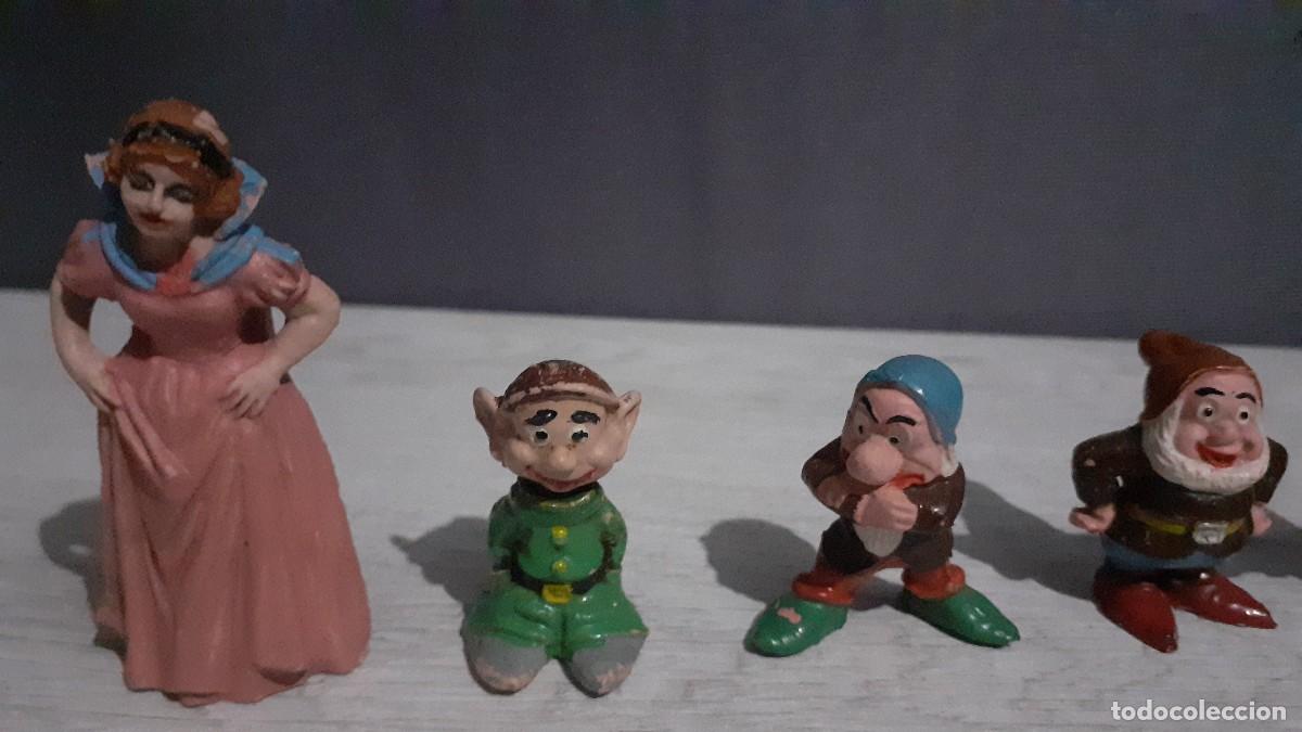 Figuras de goma y PVC: Blancanieves y los 7 enanitos de pech - Foto 2