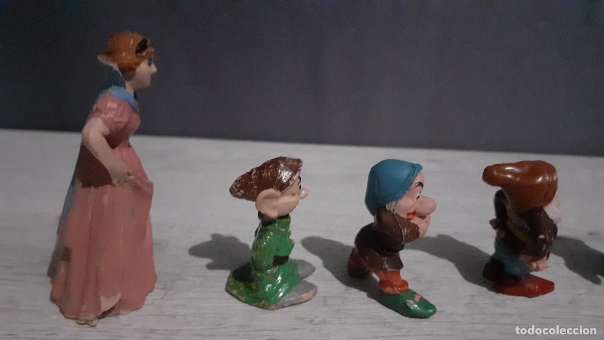 Figuras de goma y PVC: Blancanieves y los 7 enanitos de pech - Foto 5